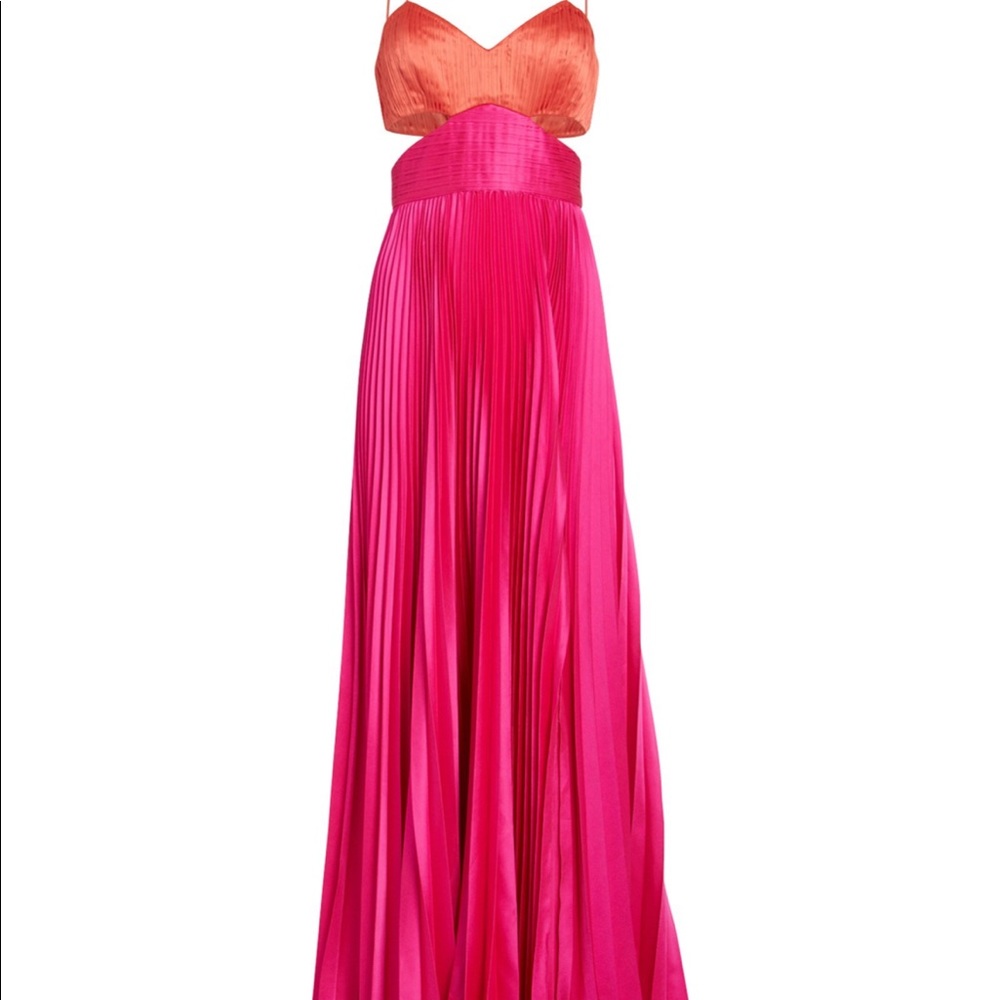 Amur Élodie Color Block Gown Size 0